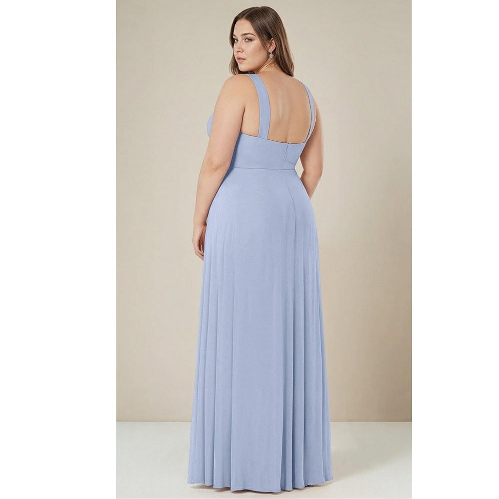 After Six: CONTOURED WIDE STRAP SWEETHEART MAXI DRESS (NWT) - Picture 5 of 5